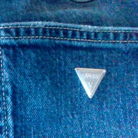 Brand New Guess Vintage High Rise Jean Shorts - Picture 10 of 11